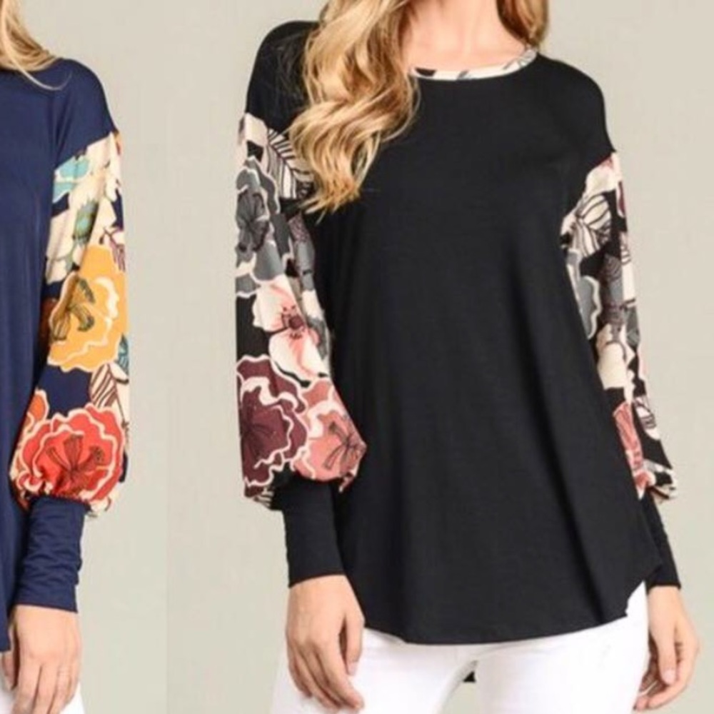 Floral Boutique Top NWOT